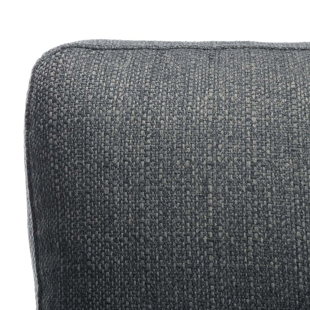 Safavieh Couture Gneiss Modern Linen Arm Chair - Slate Grey