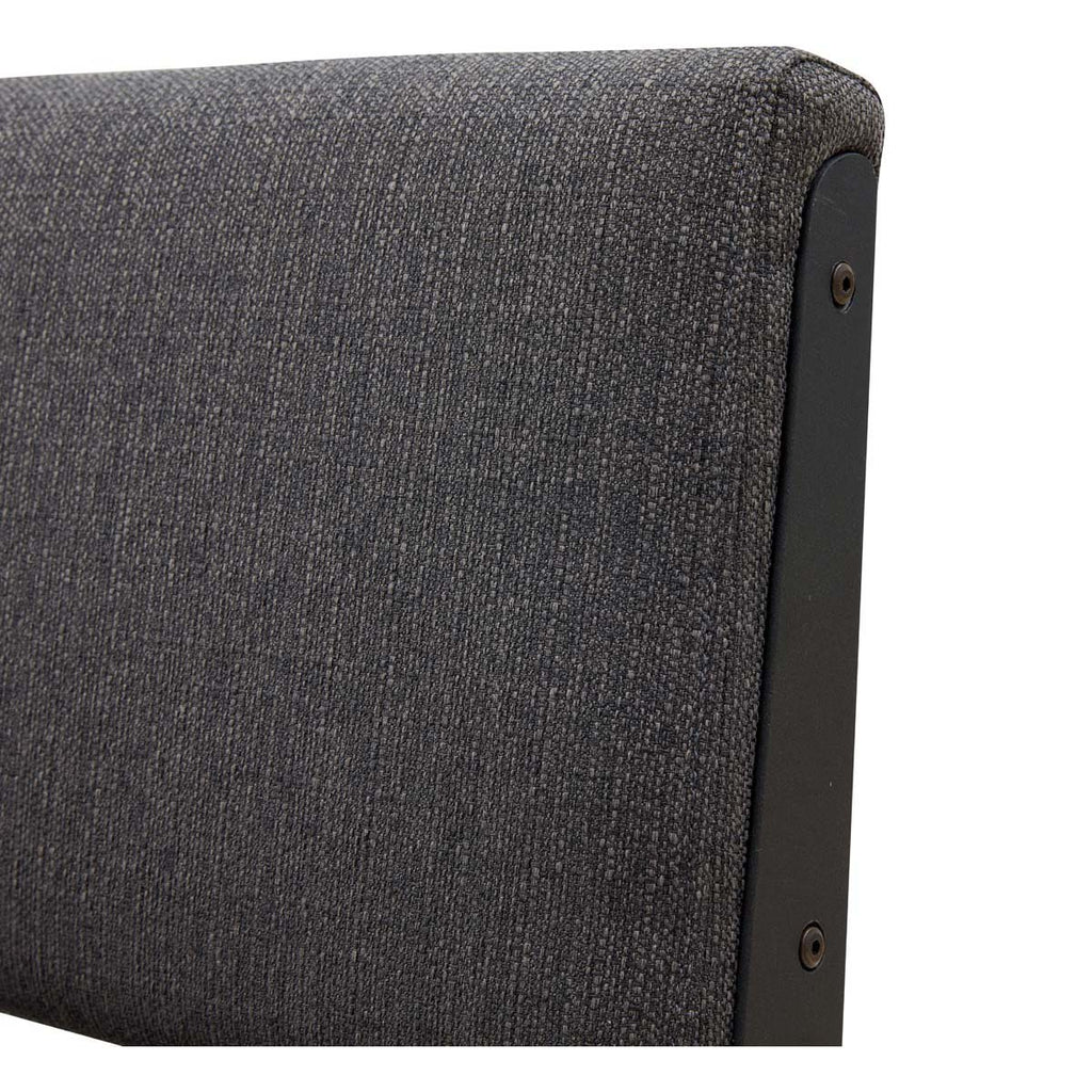 Safavieh Couture Emmeline Swivel Office Chair - Slate Grey / Black