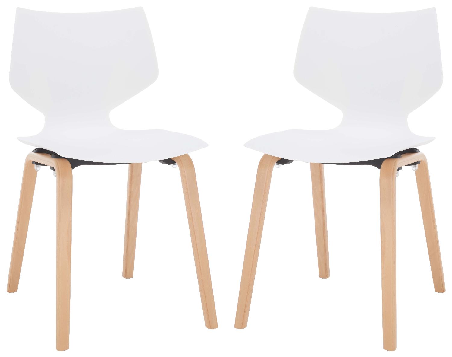 White molded best sale plastic chairs