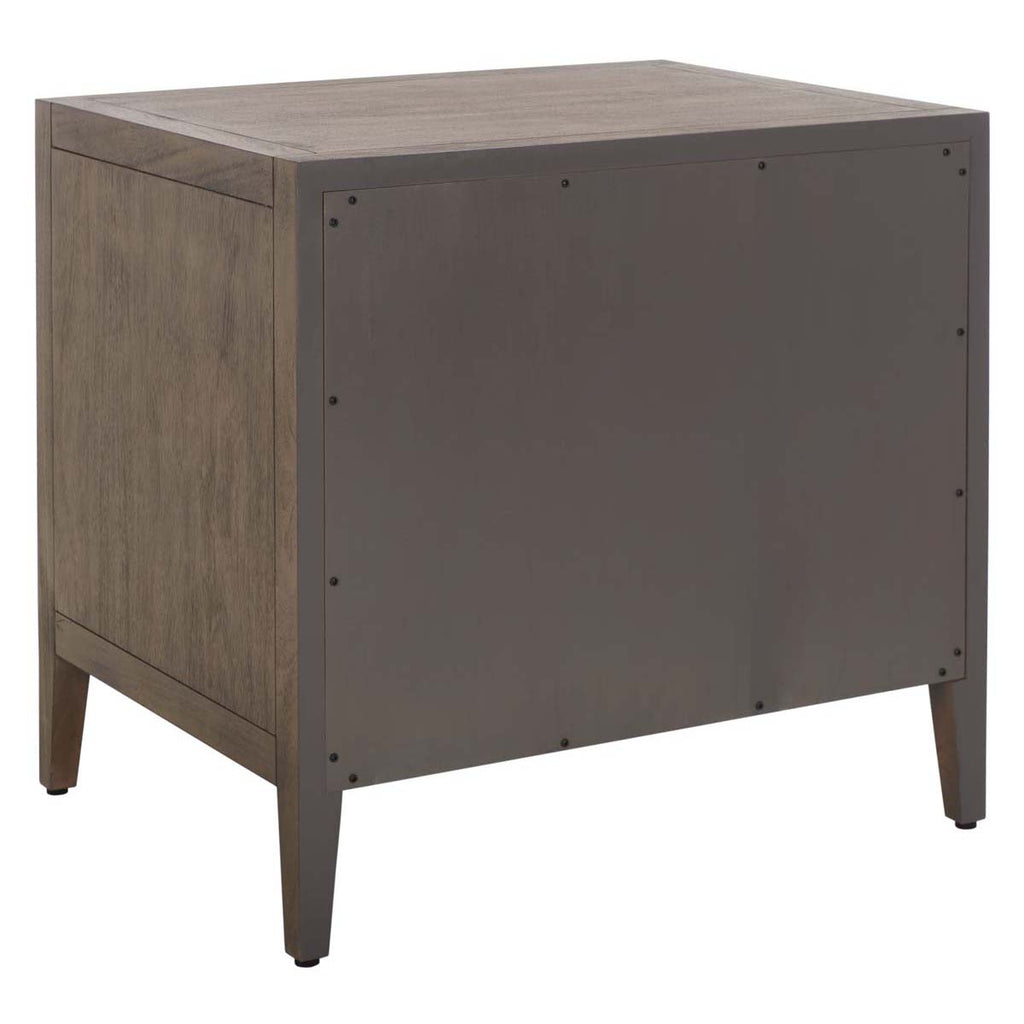 Safavieh Ariella 1 Drawer Wood Nightstand - Light Brown