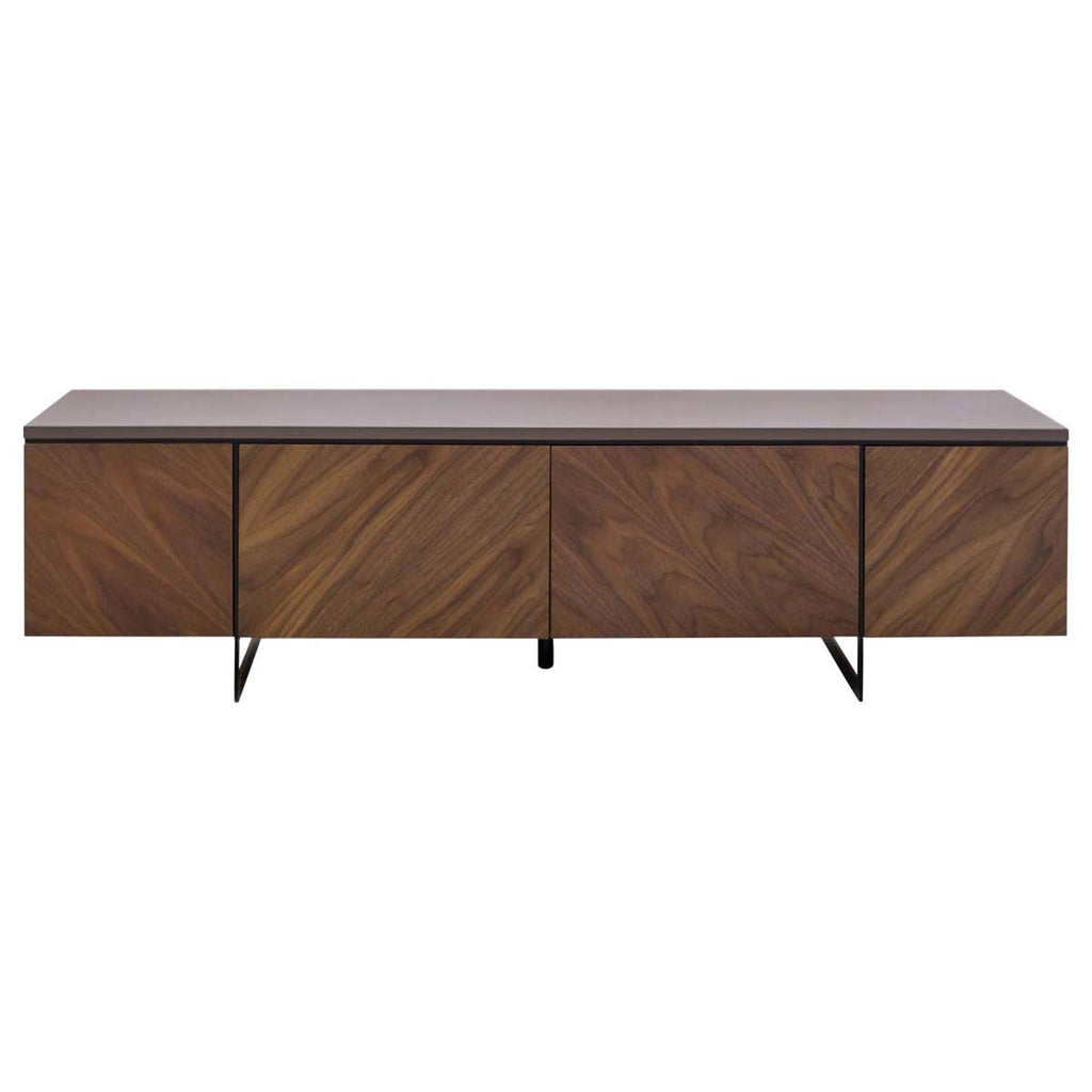 Safavieh Couture Archie Chevron Tv Stand - Walnut