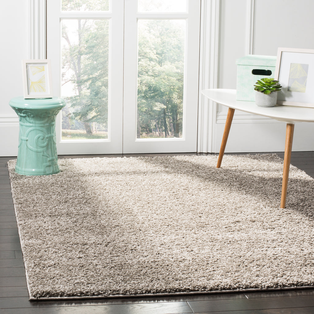 Solid Color Area Rug, SG166C, 160 X 230 cm in Grey