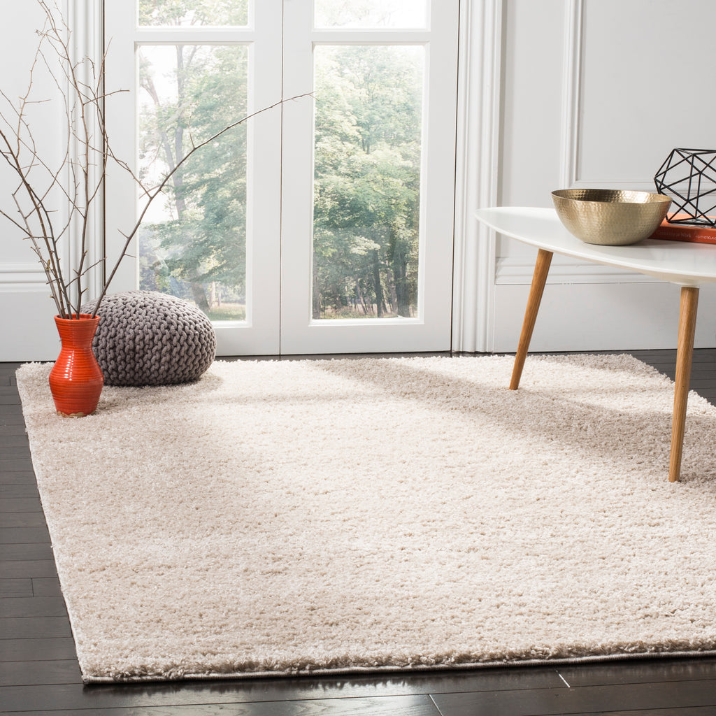 Solid Color Area Rug, SG166F, 160 X 230 cm in Light Grey