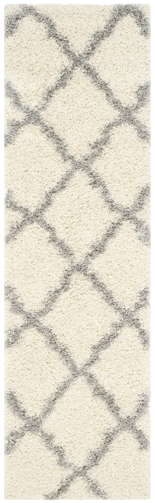 Safavieh Dallas Shag Rug Collection SGD257F - Ivory / Grey