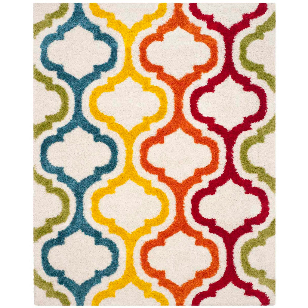 Safavieh Sgk-Shag Kids Rug Collection SGK561A - Ivory / Multi