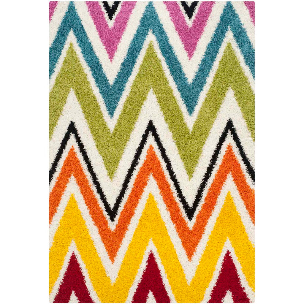 Safavieh Sgk-Shag Kids Rug Collection SGK567A - Ivory / Multi