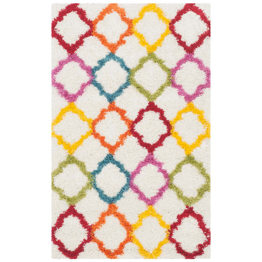 Safavieh Sgk-Shag Kids Rug Collection SGK569A - Ivory / Multi