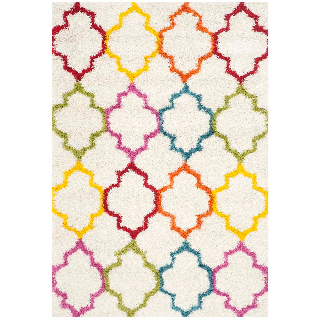 Safavieh Sgk-Shag Kids Rug Collection SGK569A - Ivory / Multi