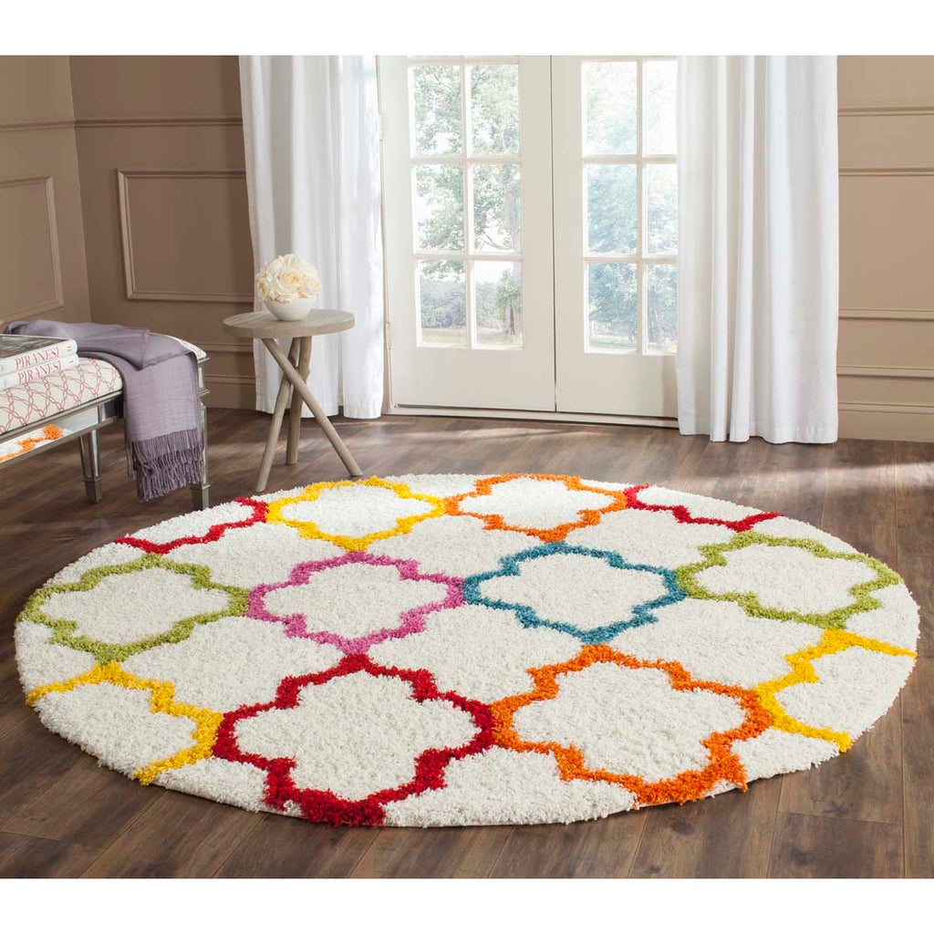 Safavieh Sgk-Shag Kids Rug Collection SGK569A - Ivory / Multi