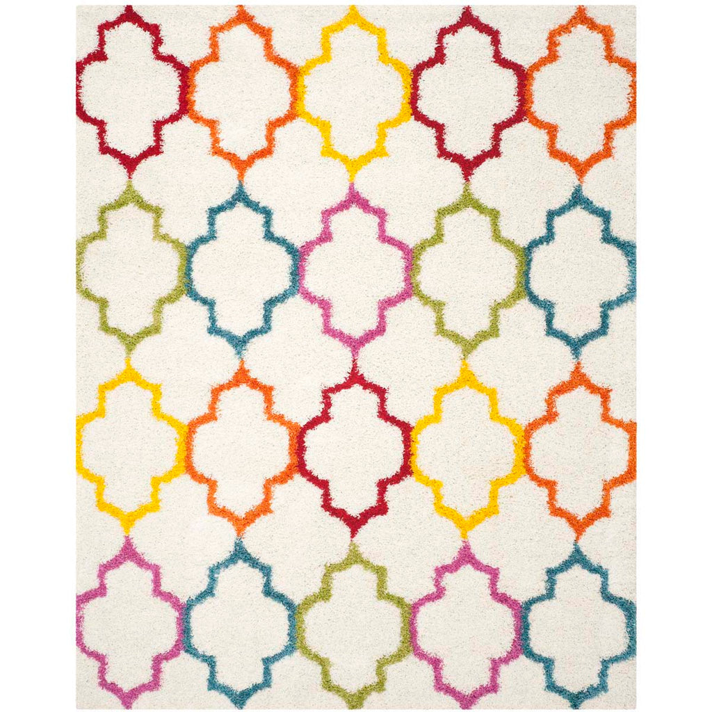 Safavieh Sgk-Shag Kids Rug Collection SGK569A - Ivory / Multi