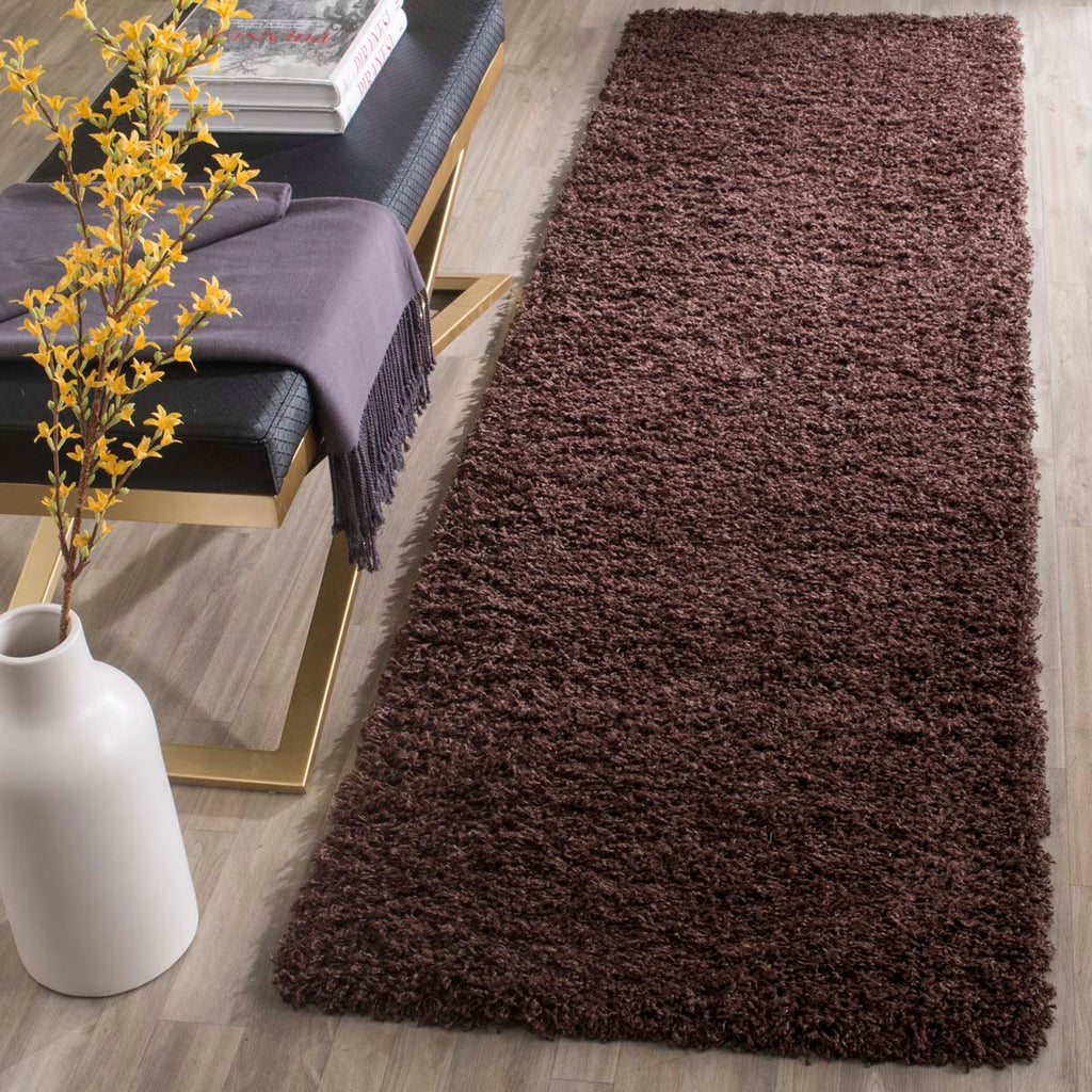 Safavieh Sgl-Laguna Shag Rug Collection SGL303F - Brown