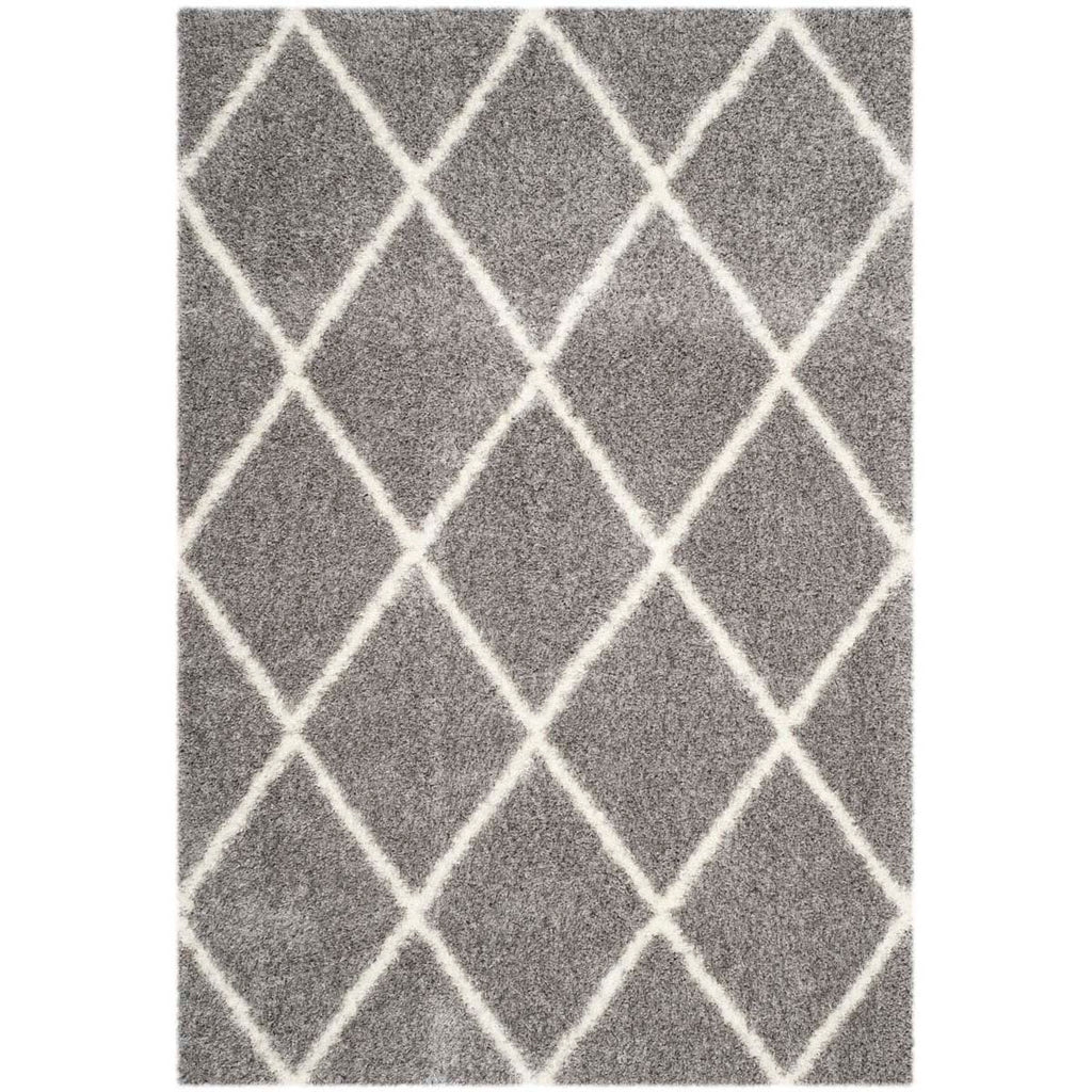 Safavieh Sgm-Montreal Shag Rug Collection SGM831D - Grey / Ivory