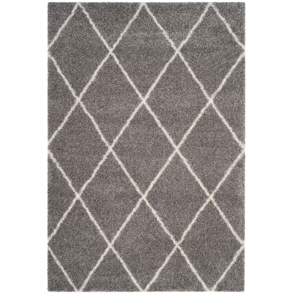 Safavieh Sgm-Montreal Shag Rug Collection SGM831D - Grey / Ivory