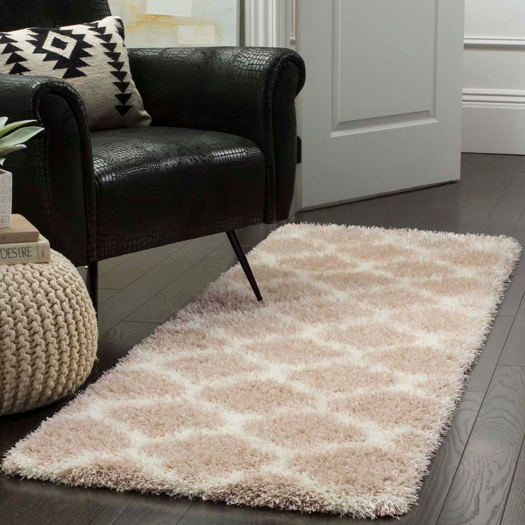 Safavieh Sgm-Montreal Shag Rug Collection SGM832C - Beige / Ivory