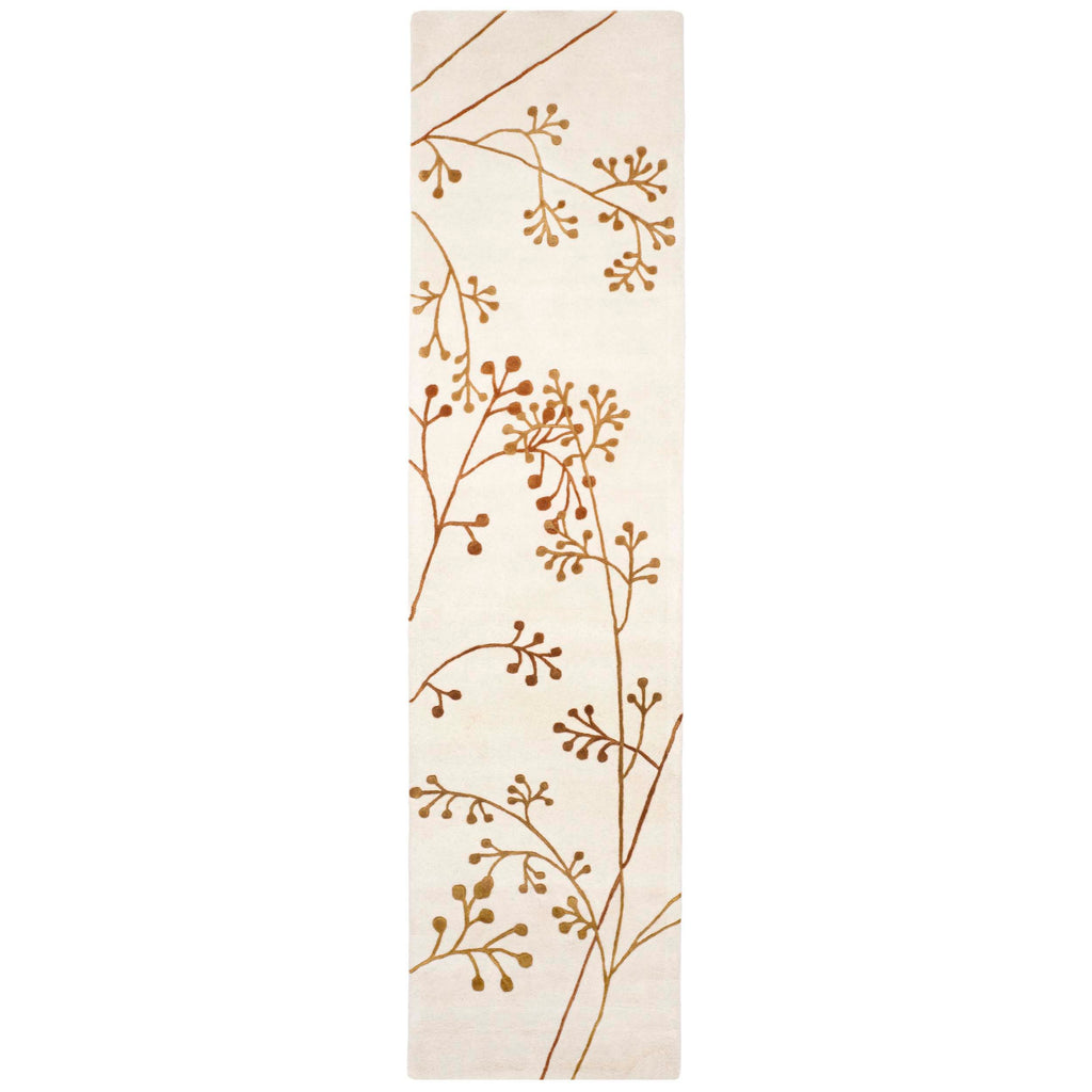 Safavieh Soho Rug Collection: SOH305B - Ivory / Orange