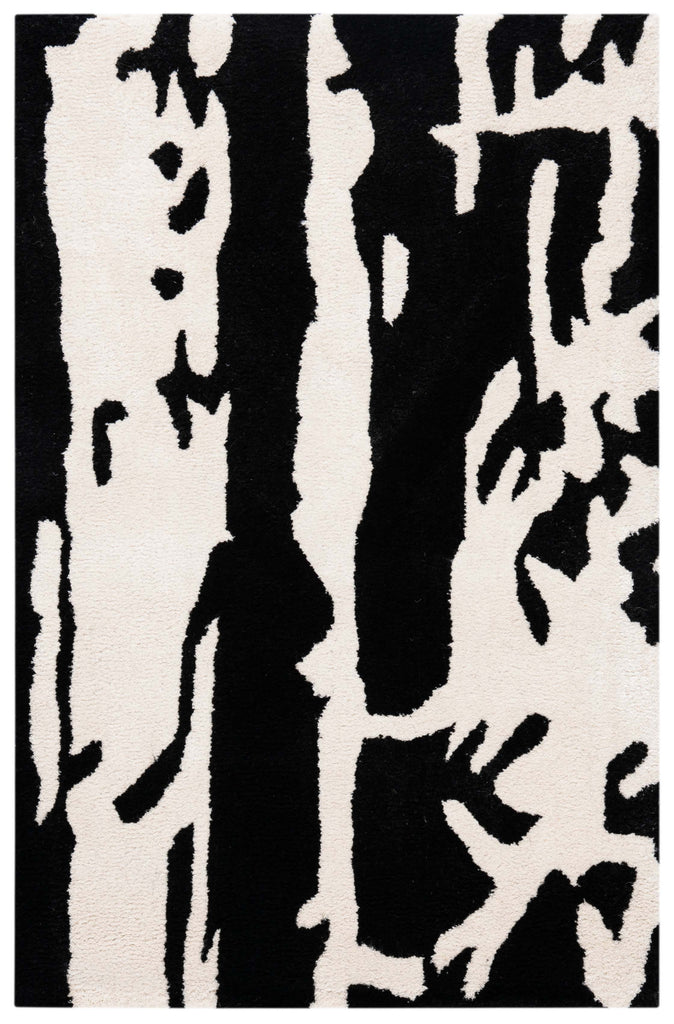 Safavieh Soho Rug Collection: SOH326A - Black / Ivory