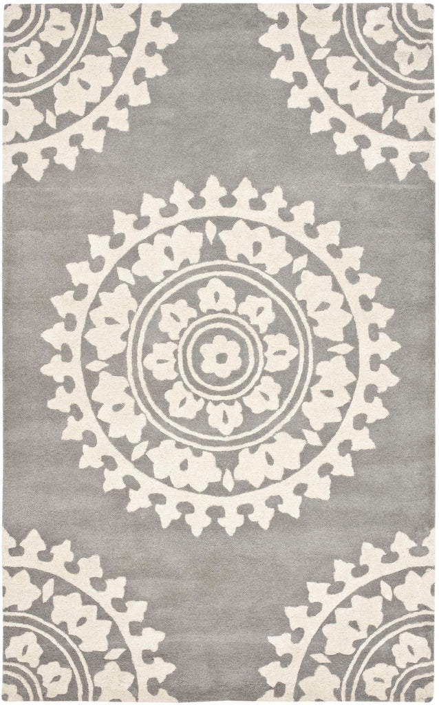 Pattern Area Rug, SOH732K, 160 X 230 cm in Light Grey / Ivory