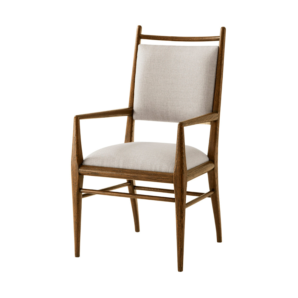 Nova Dining Arm Chair II | Theodore Alexander - TAS41024.1BUU