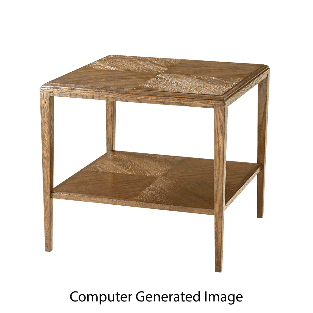 Nova Square Side Table | Theodore Alexander - TAS50079.C253