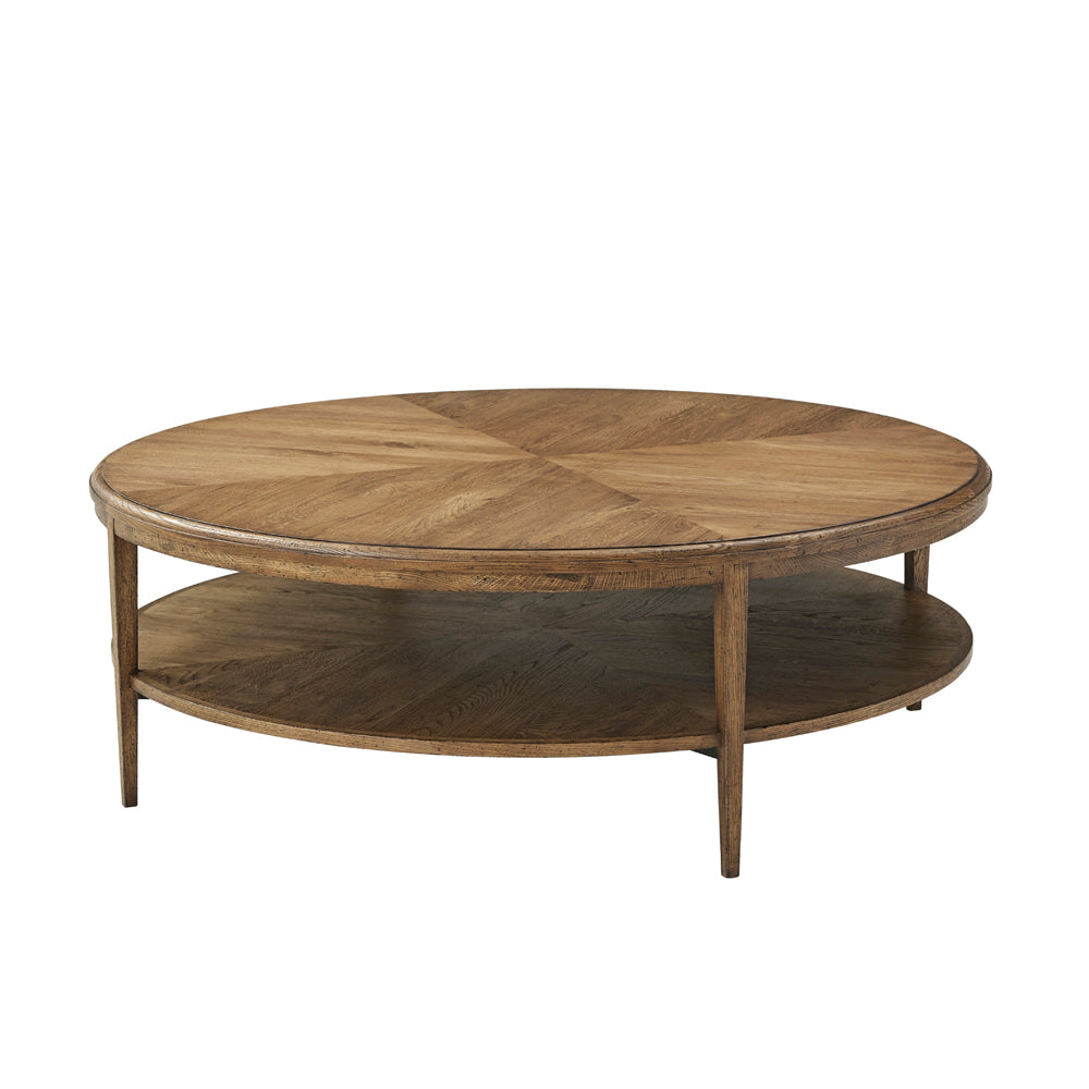 Nova Round Cocktail Table | Theodore Alexander - TAS51062.C253