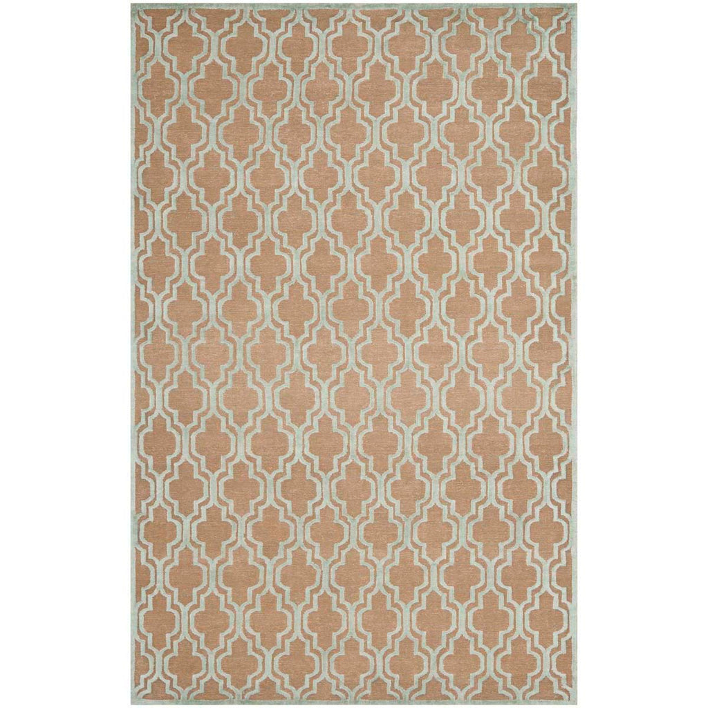 Safavieh Tibetan Rug Collection TB654A - Bark / Light Blue