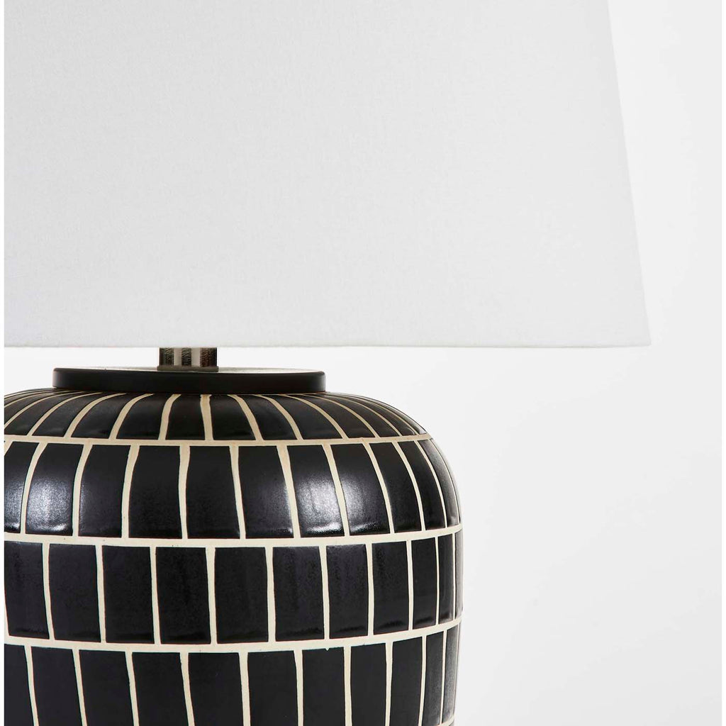 Aela Table Lamp  | Safavieh - TBL2000 - Black