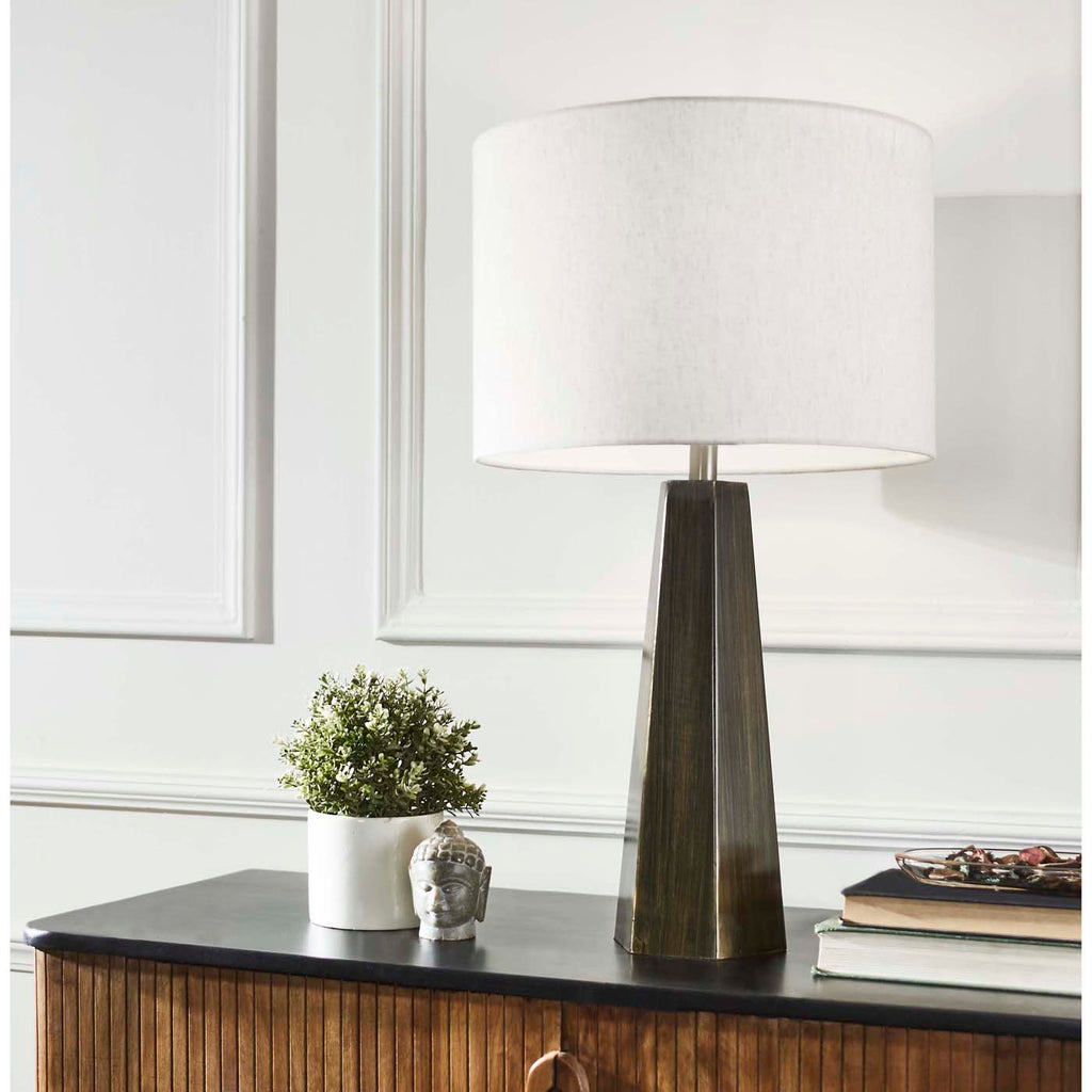 Jandean Table Lamp  | Safavieh - TBL2002 - Brown