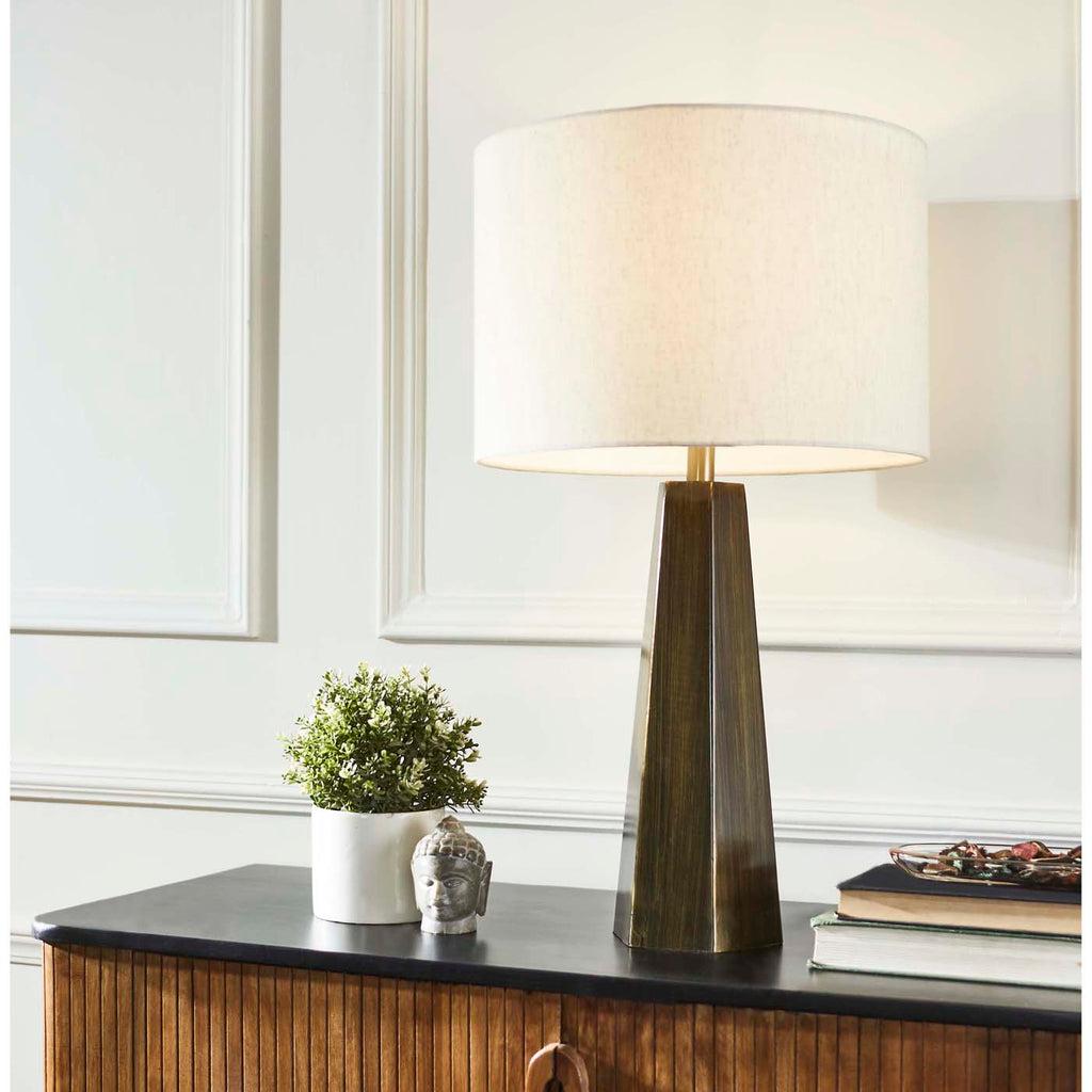 Jandean Table Lamp  | Safavieh - TBL2002 - Brown