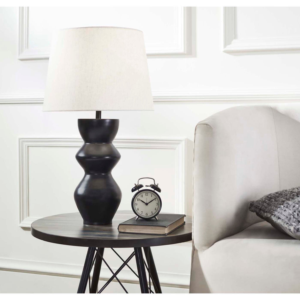 Noella Table Lamp  | Safavieh - TBL2003 - Black