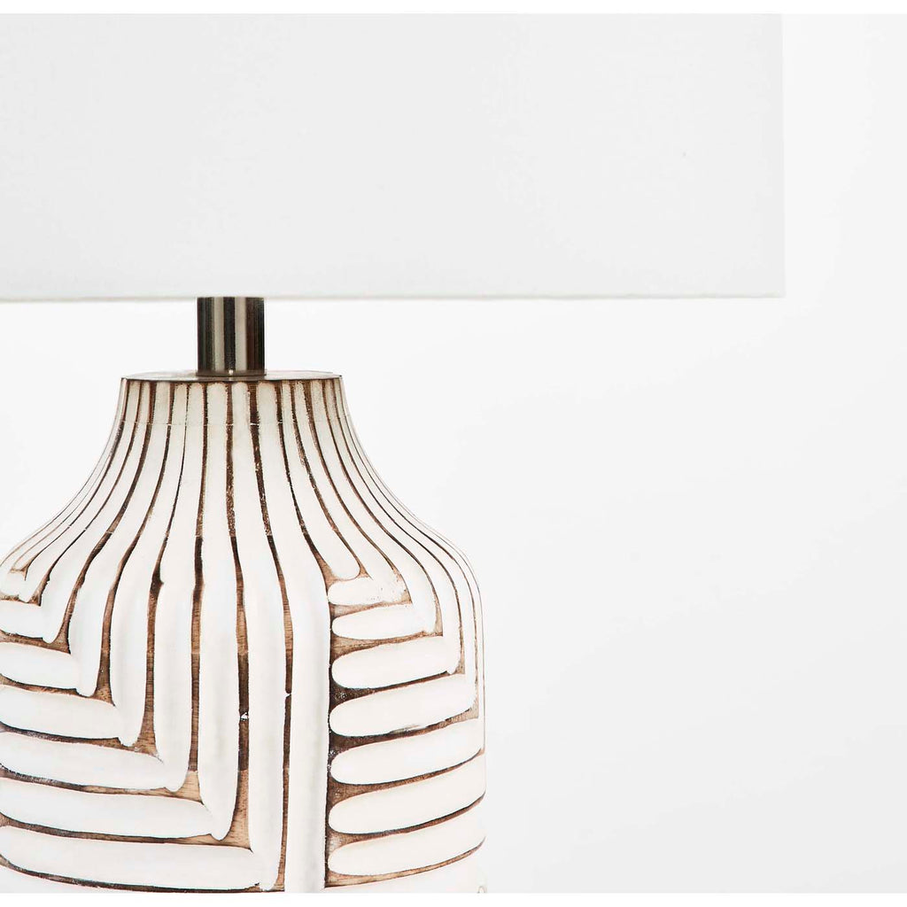 Dione Table Lamp  | Safavieh - TBL2006 - Ivory