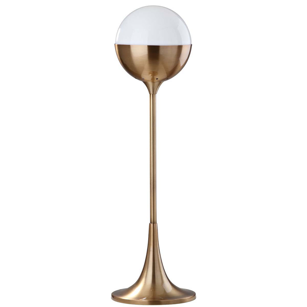 Safavieh Lando 27 Inch H Table Lamp-Brass Gold