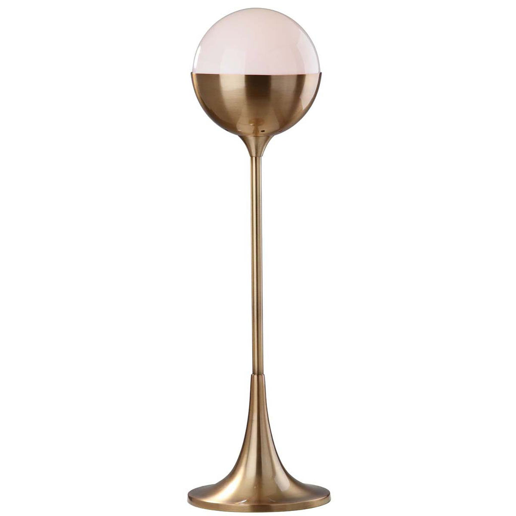 Safavieh Lando 27 Inch H Table Lamp-Brass Gold