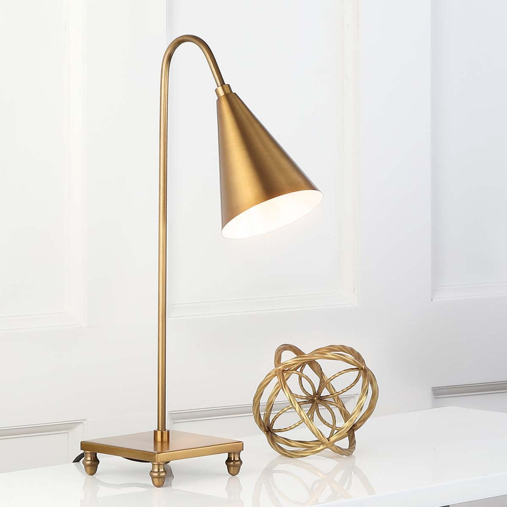 Safavieh Annetta Table Lamp-Gold