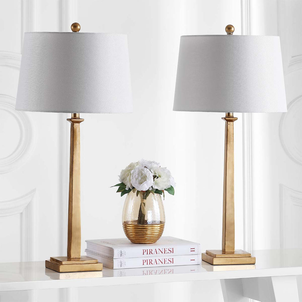 Safavieh Andino 31.5 Inch H Table Lamp-Gold (Set of 2)