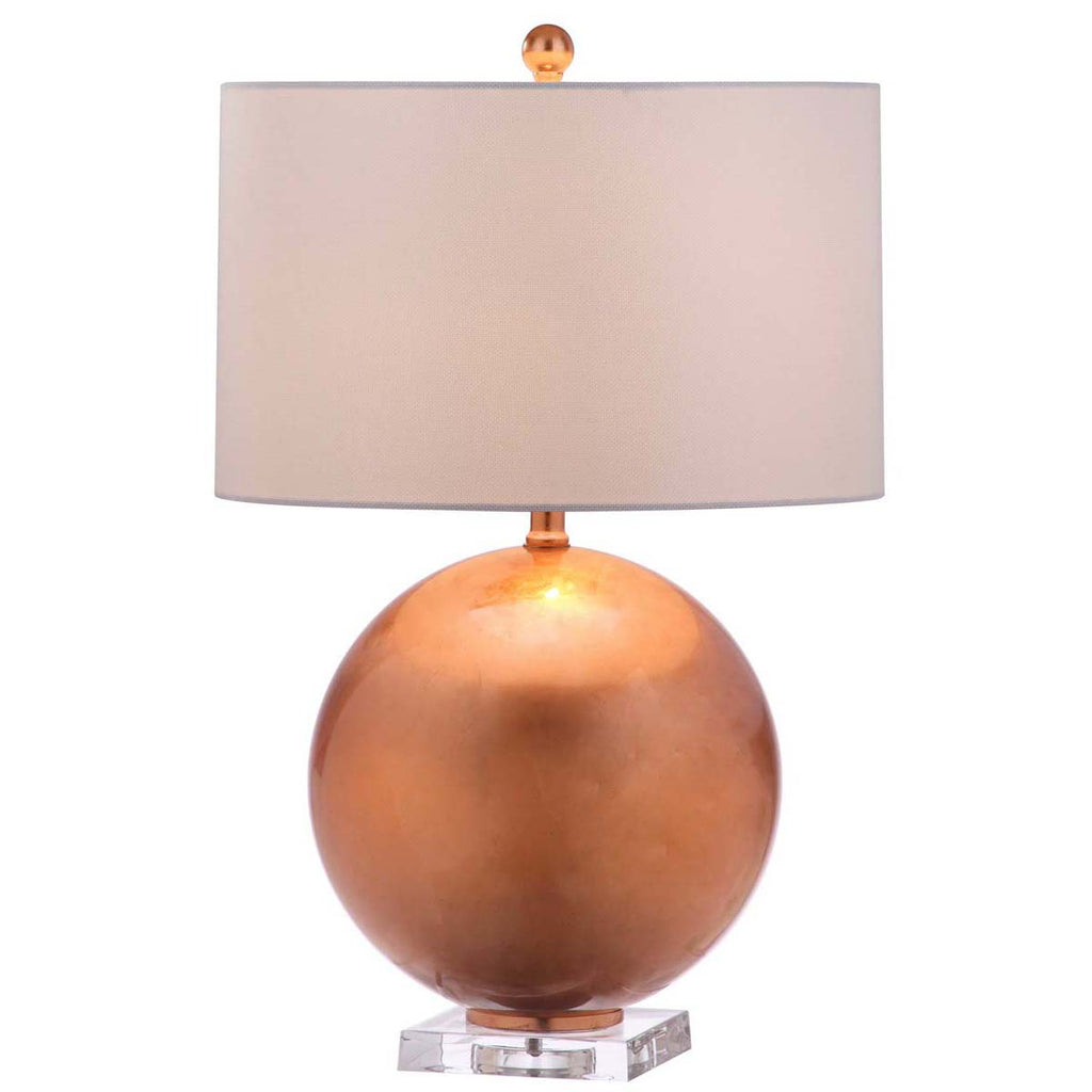 Safavieh Jenoa 26 Inch H Table Lamp-Copper