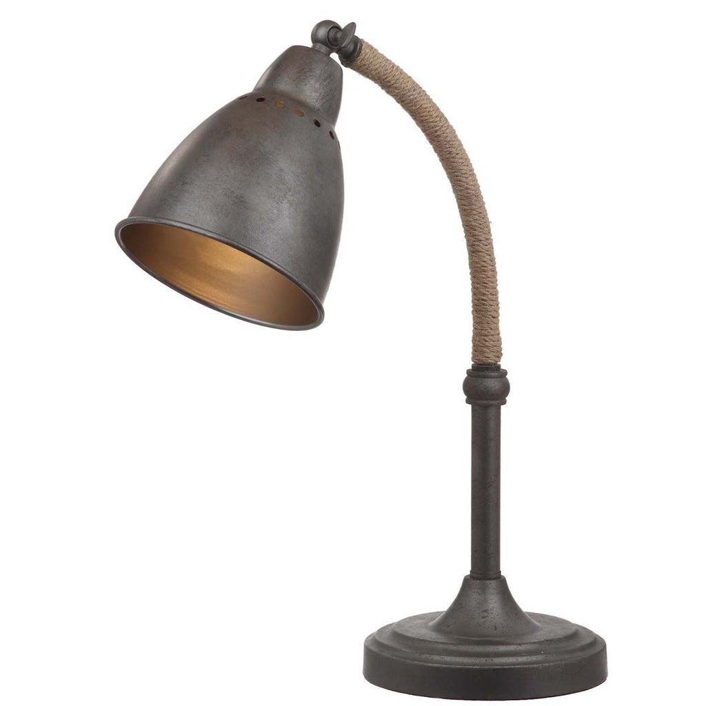 Safavieh Nari 19.5 Inch H Table Lamp-Dark Grey