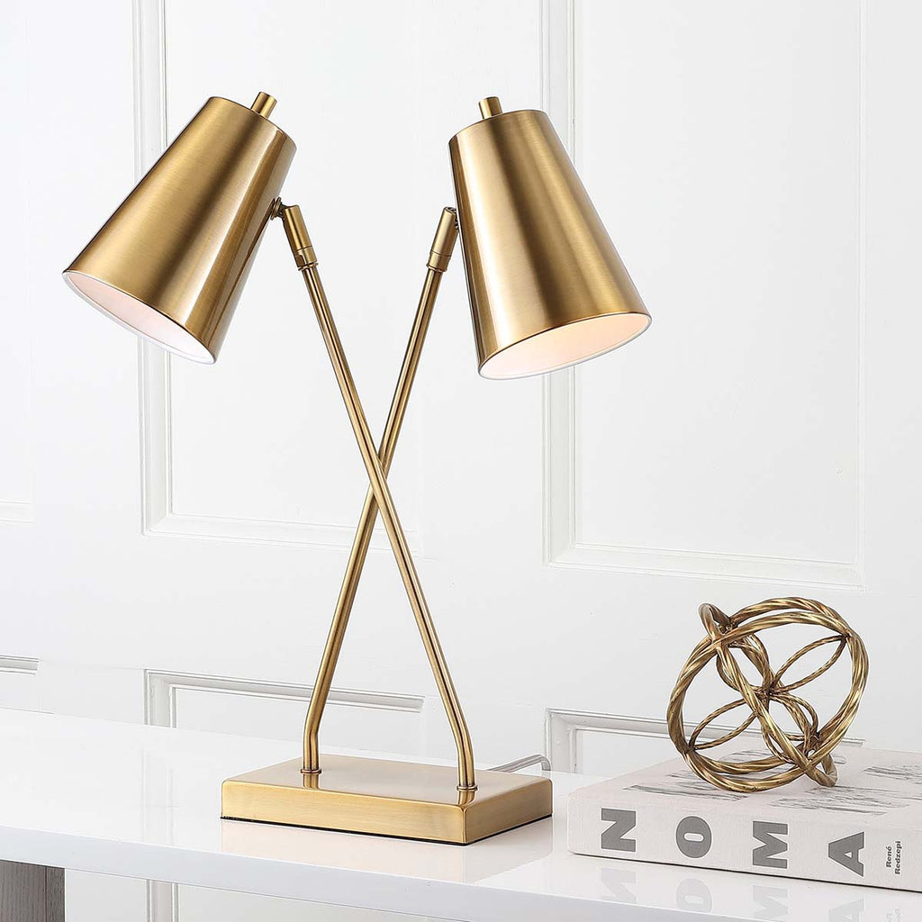 Safavieh Kera Table Lamp-Gold