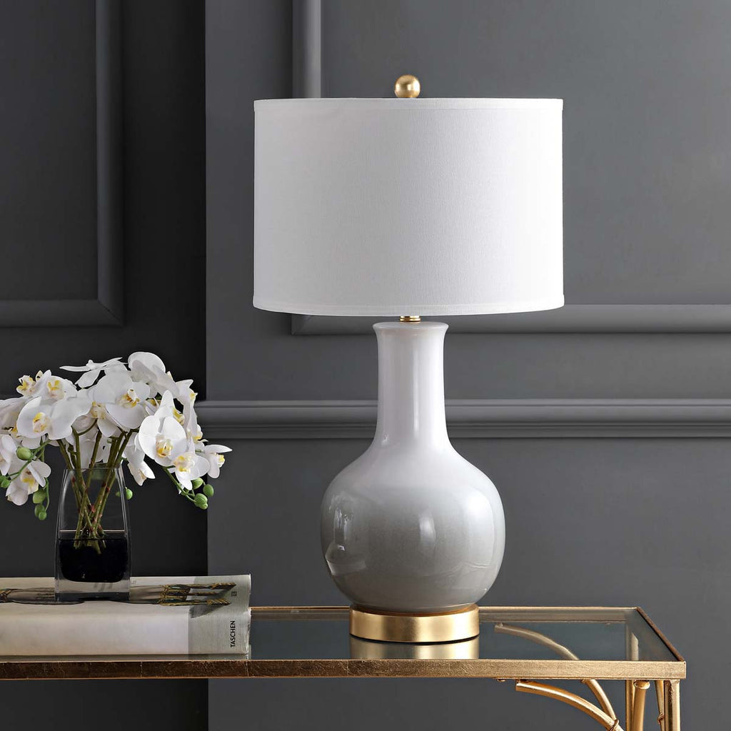 Alfio Table Lamp| Safavieh - TBL4032 - Grey/White