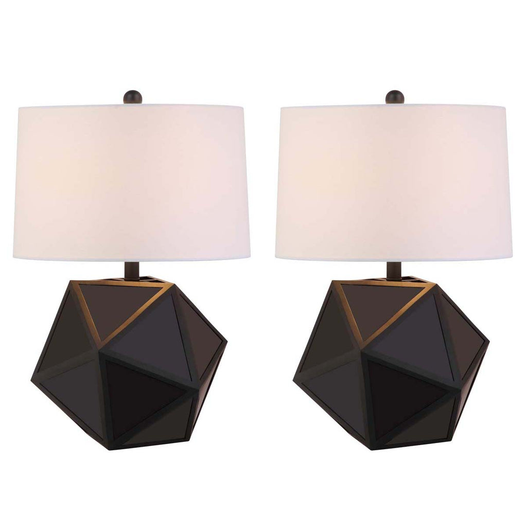 Safavieh Brycin Table Lamp-Black (Set of 2)