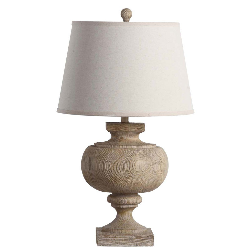 Safavieh Prescott 31 Inch Wood Table Lamp-Wood Finish