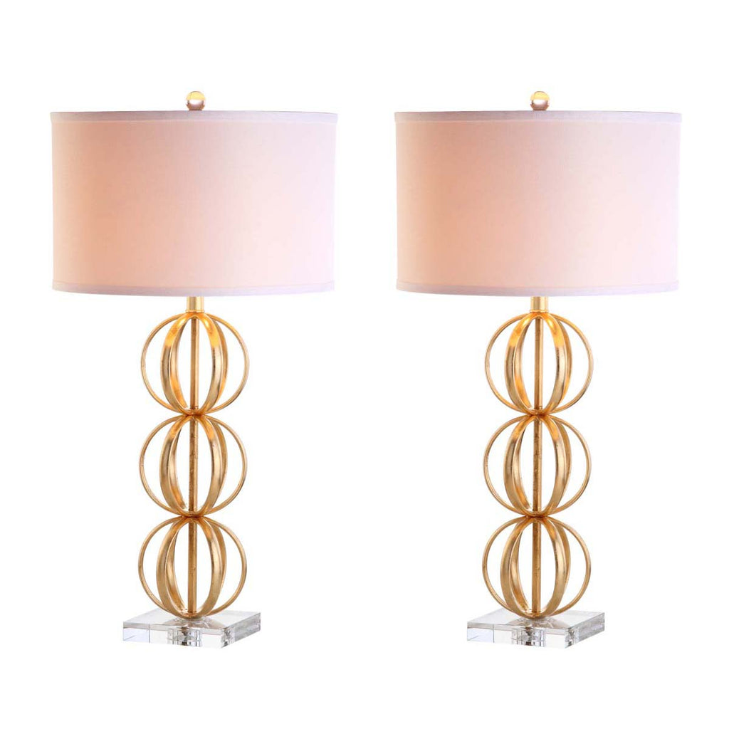 Safavieh Annistyn Table Lamp-Brass Gold (Set of 2)