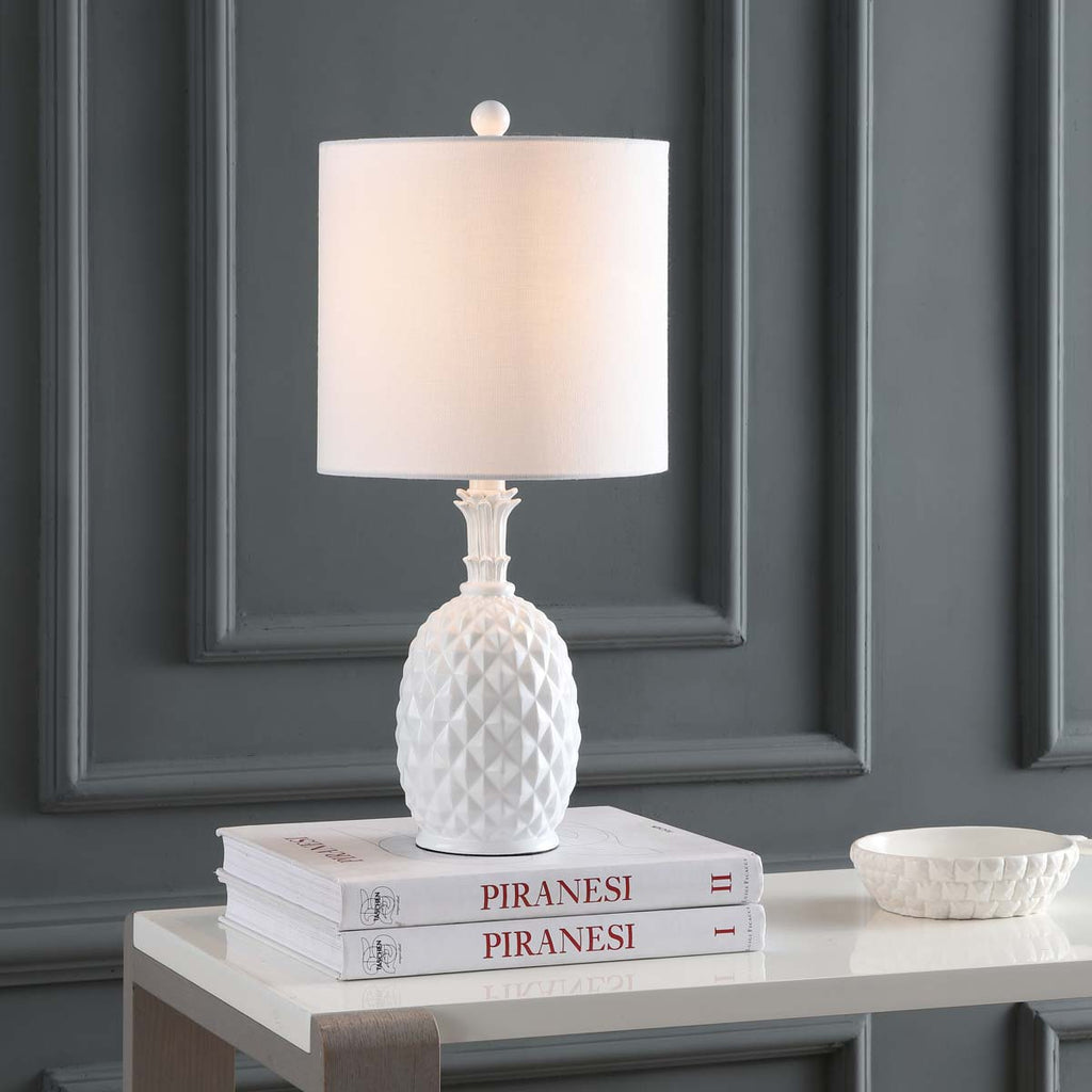 Safavieh Alanis Table Lamp-White