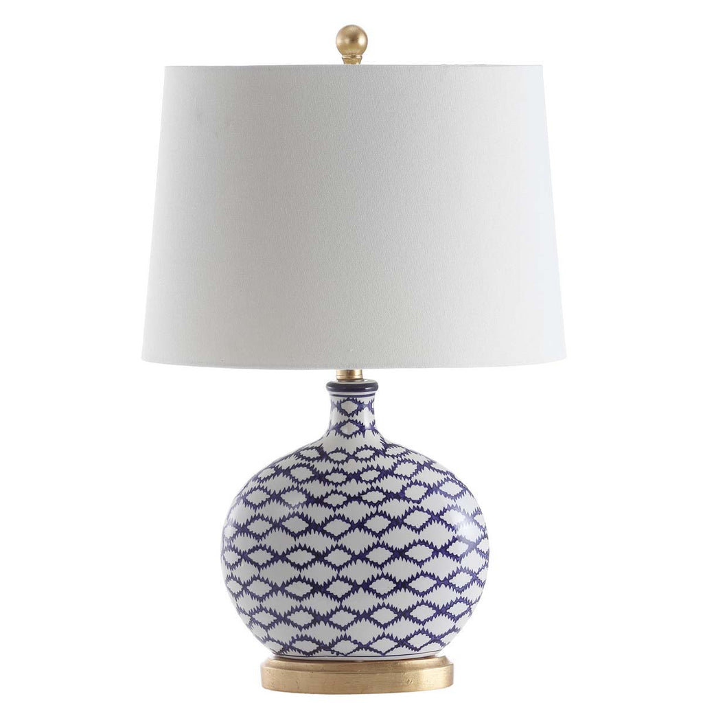 Safavieh Makenna Table Lamp-Blue/White