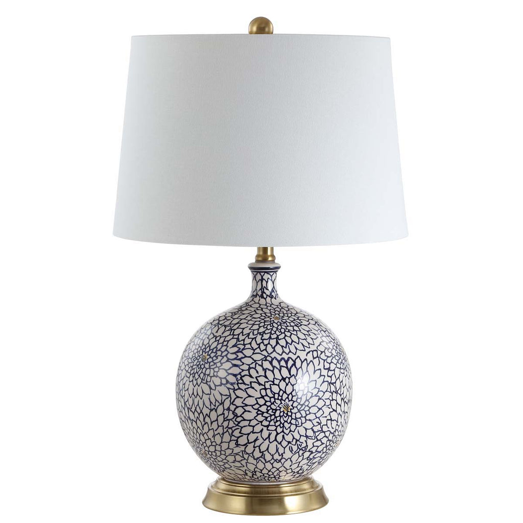 Safavieh Orianna Table Lamp-Blue/White