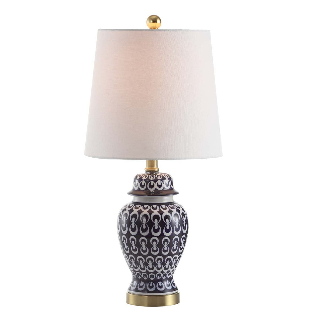 Safavieh Kyra Table Lamp-Blue/White