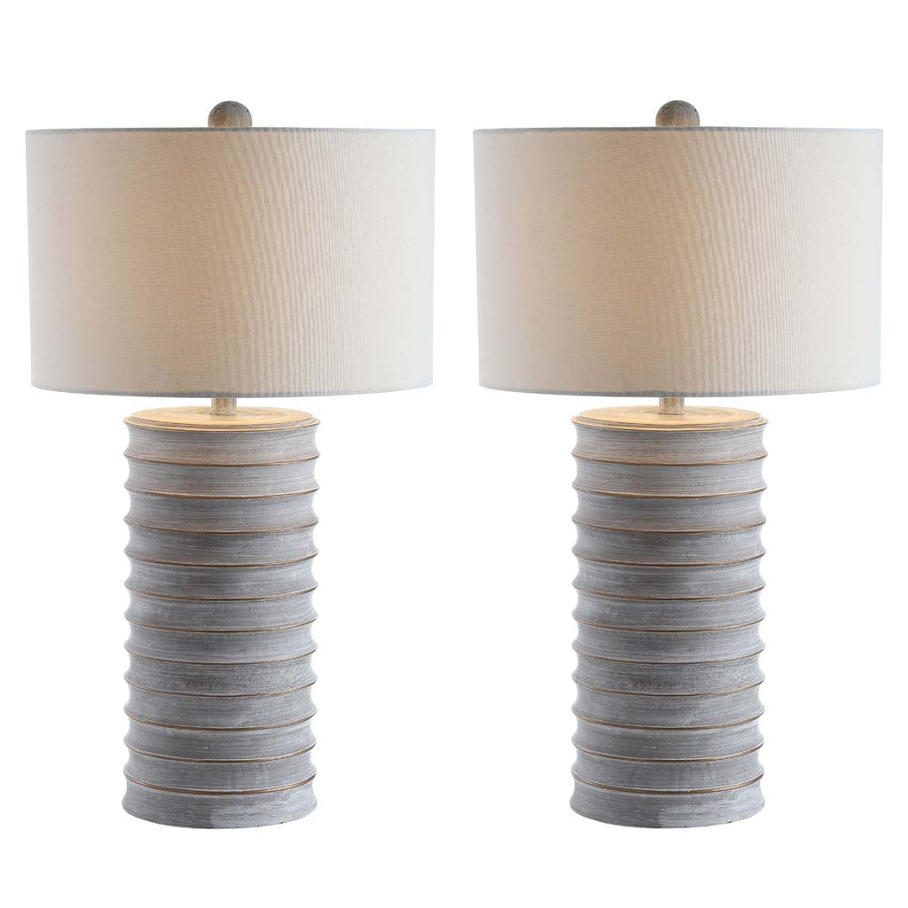 Safavieh Melina Table Lamp-White Wash (Set of 2)