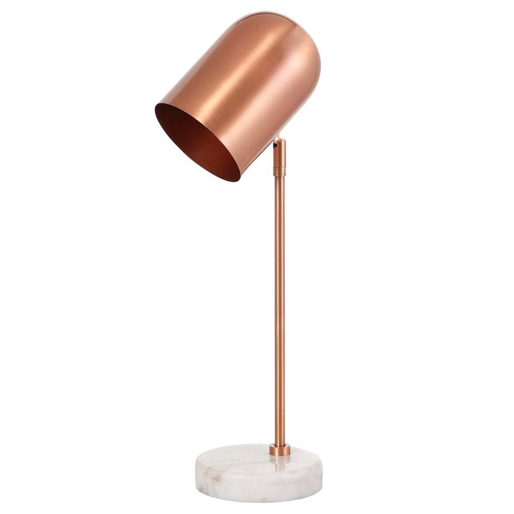 Safavieh Charlson Table Lamp-Copper/White