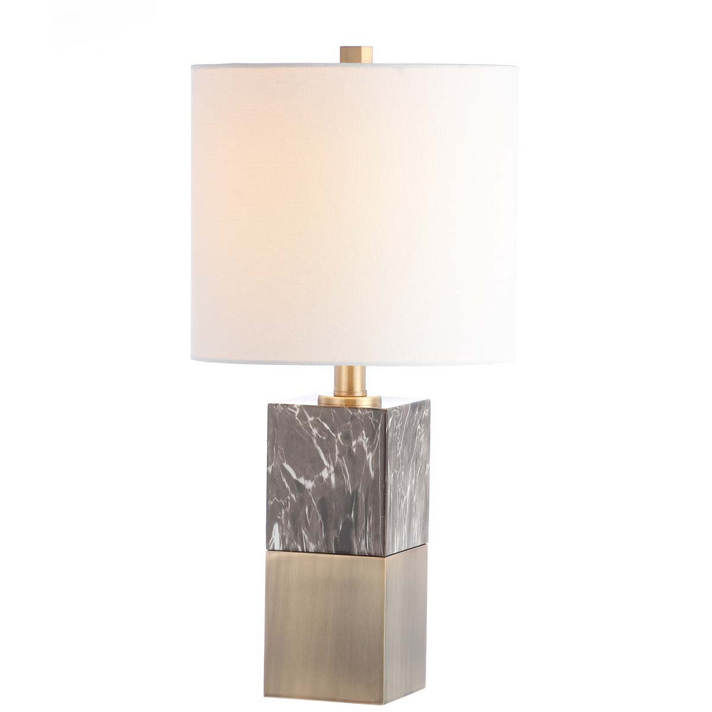 Safavieh Kingsley Table Lamp-Dark Brown