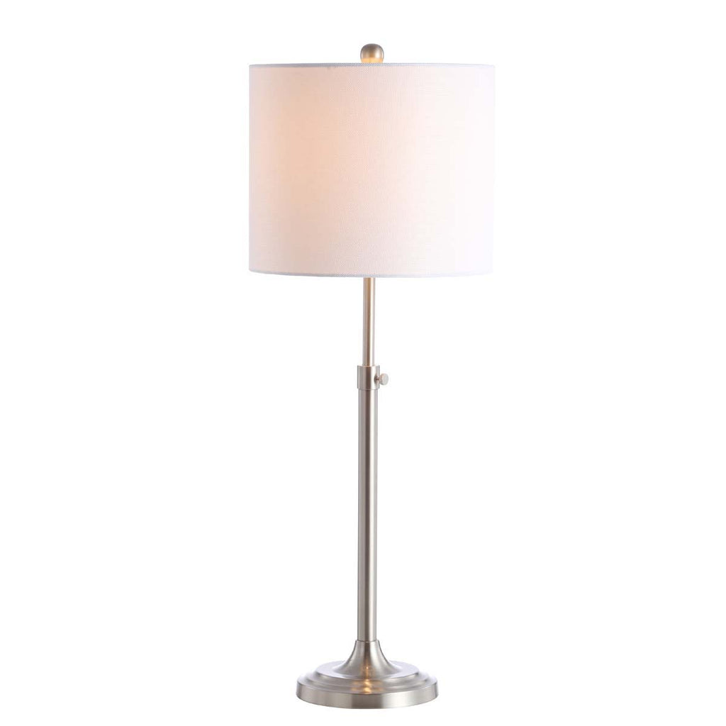 Safavieh Westin Table Lamp-Brush Nickel