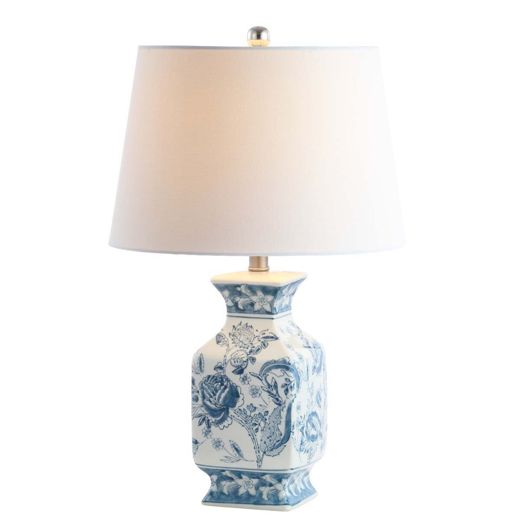 Safavieh Mayson Table Lamp-Blue/White